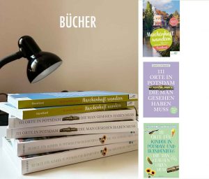 Bücherstapel und Cover Bücher von Kristina Offermann