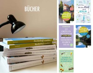 Bücherstapel und Cover alle fünf Bücher von Kristina Offermann